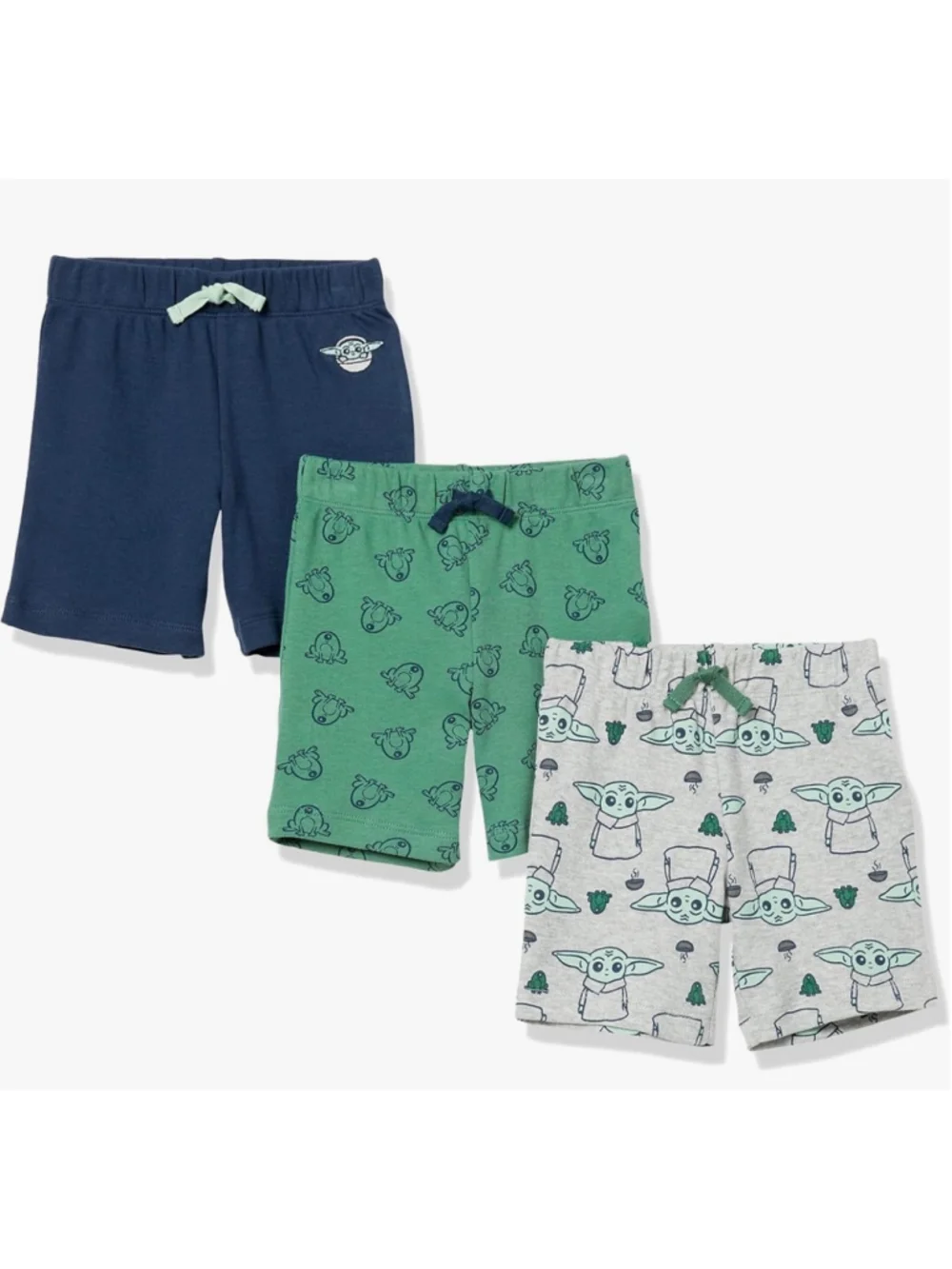 NEW Preemie Disney Marvel Star Wars Baby Boys Cotton Knit Pull-On Shorts 0M